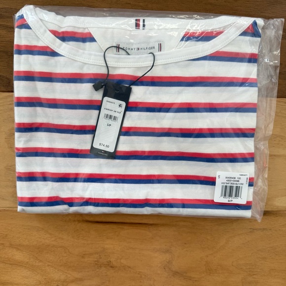 Brand New Tommy Hilfiger Women’s Striped T-Shirt Dress, Size Small, NWT - Picture 6 of 6